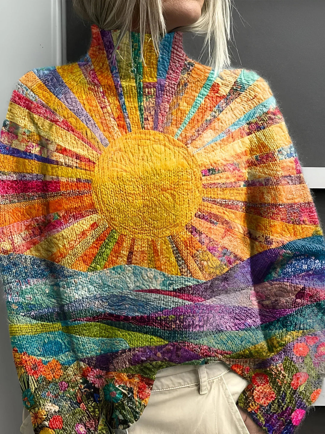 Sweter z golfem „Wilma"