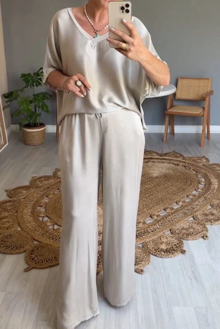 Komplet satynowy „Nadine"