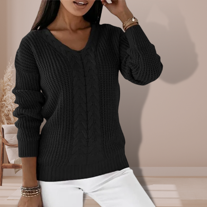 Skandynawski sweter „Ornella"